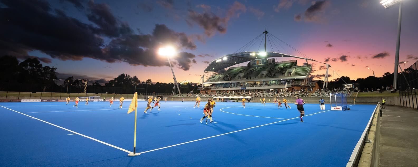 Women's hockey match